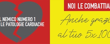 5permille a sostegno della ricerca, prevenzione e cura delle malattie cardiache